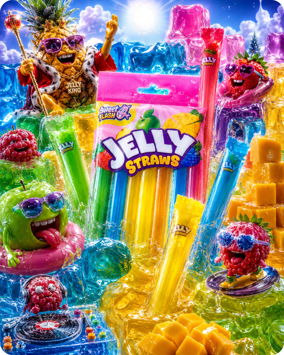 Jelly Straws - Sweet Flash